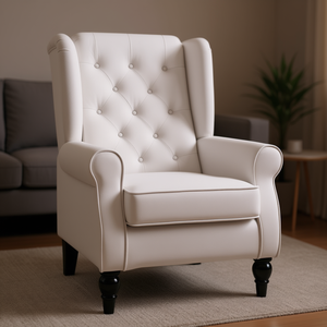 Sillón moderno con respaldo capitoné y función de masaje para sala de estar, muebles para el hogar - Product Image 2