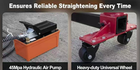 Redresseur de châssis portable Quick Puller UL-122 – Équipement de redressage de châssis mobile pour atelier – Outil de correction de collision automobile