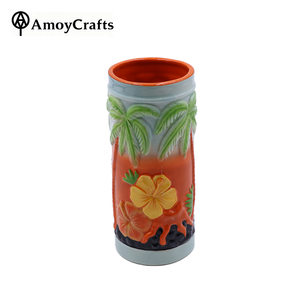Taza Tiki Personalizada con Diseño de Isla Volcánica, de Gran Capacidad, para Viajes de Camping y Fiestas Familiares - Product Image 2
