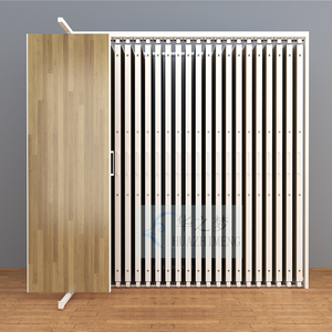 Chất lượng cao 360 độ xoay sàn gỗ gạch hiển thị đứng hiện đại đơn giản đá cẩm thạch Kim Loại hiển thị Rack cho showroom - Product Image 4