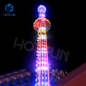 Parc d'attractions Équipement passionnant Tour de chute volante à vendre - Product Image 6