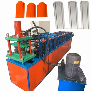 เครื่องขึ้นรูปแผ่นรั้วโลหะแบบม้วนสำหรับอุปกรณ์แผงรั้วสวน - Product Image 1