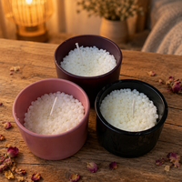 Diffuseur de parfum artisanal écologique personnalisé SICENCE, en forme de flocons de cire de soja, parfum sur mesure, décoration d'intérieur, Pâques, Noël