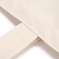 Sac en toile de coton robuste et lourd, vente en gros d'usine, sac de courses réutilisable lavable, sac de shopping en coton