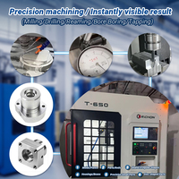 Hoogprecisie grote CNC freesmachine T-650 6000RPM snelheid Taiwan BT40 spindel Breed toegepaste CNC freesmachine 3 4 5-assige