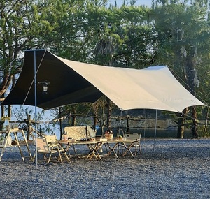 <span class=keywords><strong>Tela</strong></span> de Lona para Toldo de Exterior 100% Poliéster Oxford 210D con Revestimiento de Vinilo, Resistente al Sol, Impermeable y a la Luz - Product Image 2