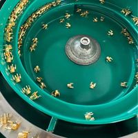 Moteur vibrant à vitesse réglable YaoLin, personnalisé, pour alimentateur à bol, roulement 220V, équipement d'automatisation haute efficacité, en acier inoxydable