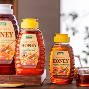 Trung Quốc Nhà máy 500 gam cấp thực phẩm bóp nhựa PET mật ong bao bì container - Product Image 4