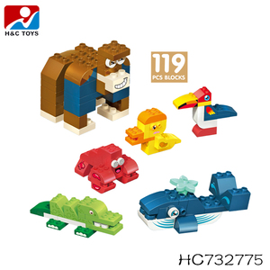 4 en 1 lindo Transporte <span class=keywords><strong>Urbano</strong></span> coche pequeña partícula bloques de construcción DIY juguetes 2 tipo mixto - Product Image 6