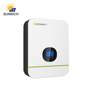 Système d'énergie solaire hors réseau à onduleur <span class=keywords><strong>Growatt</strong></span> à onde sinusoïdale pure <span class=keywords><strong>SPF</strong></span> <span class=keywords><strong>2000</strong></span>~5000TL HVM, excellent rapport qualité-prix - Product Image 2