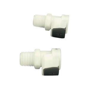 BRT plastik 1/8 ''NPT 1/4'' NPT ulir pipa In-Line menutup CPC kopling cepat konektor berulir pipa NPT pemasangan berulir - Product Image 1