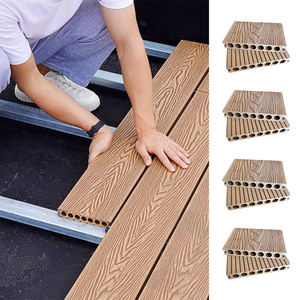 عالية الجودة WPC التزيين الصلب ارتداء مركب للماء الفناء WPC التزيين في الهواء الطلق - Product Image 2