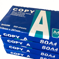 Fournisseur direct d'usine, papier A4 pour photocopieuse 70GSM 75GSM 80GSM 100% pulpe, 500 feuilles/boîte, papier de copie A4