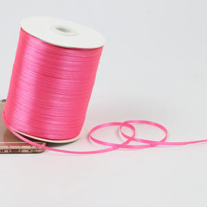 Оптовая продажа на заказ красочные атласные подарочные ленты 3 мм 870Y для изготовления смарт-бюстгальтер ленты с бантом - Product Image 3