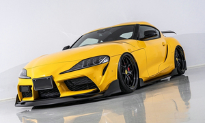 Kit de cuerpo de fibra de carbono estilo AIM para <span class=keywords><strong>Toyota</strong></span> Supra A90 difusor de labio delantero alerón falda lateral 2019-2023 - Product Image 3