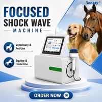 Appareil de thérapie par ondes de choc Honkay pour chiens et chats, pour la régénération cellulaire, la relaxation des tissus mous, le soulagement de la douleur, avec réglage de 0 à 66 mm