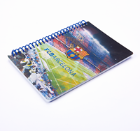 Nouveau design de bonne qualité mini-cahier stationnaire en papier kraft écologique à spirale mignon fabricant personnalisable