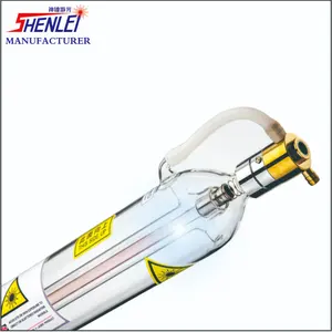 SHENLEI 60w 80w 100w 130w 150w 180w co2 laser tube for laser engraving machine