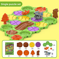 Nuevo producto, construcción de carreteras, laberinto, pensamiento, razonamiento lógico, construcción de carreteras, pala, juego de rompecabezas, juguete de construcción para niños