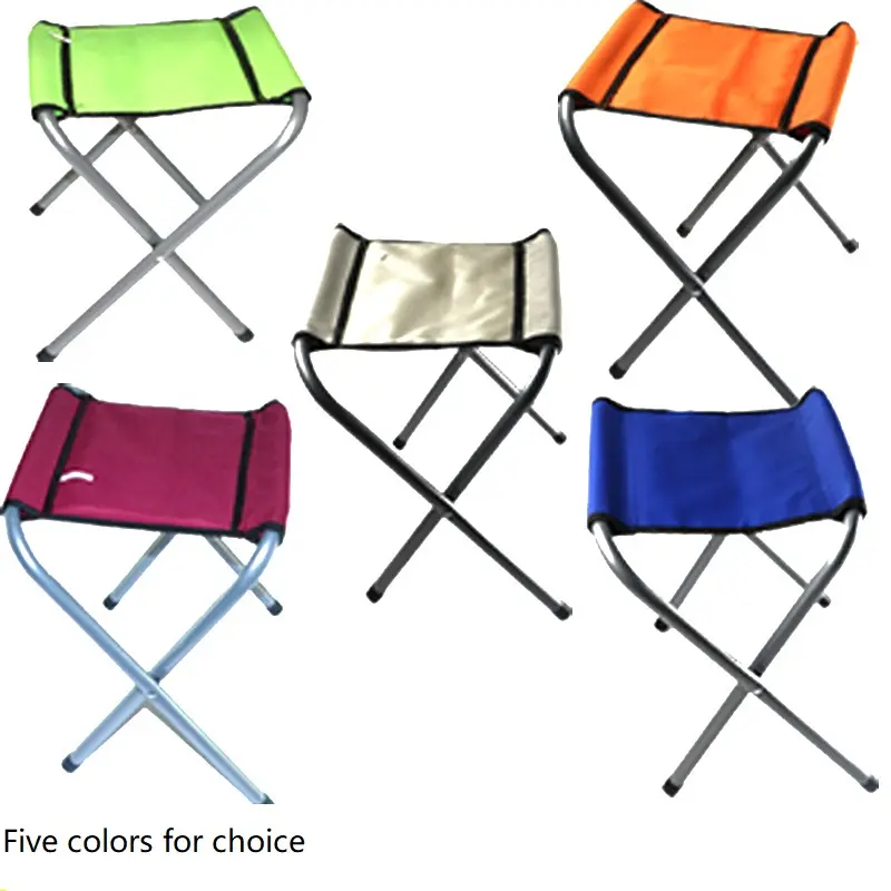 Taşınabilir ev katlanır Oxford kumaş tabure küçük Maza sandalye boş zaman etkinlikleri plaj sandalyesi