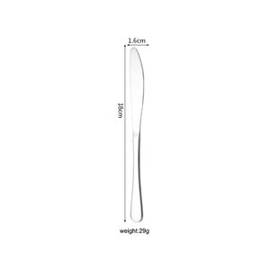 Juego de Cubiertos Modernos de Alta Calidad para Boda, de Acero Inoxidable, Tenedor, Cuchillo y Cuchara, Ecológicos, con Acabado Pulido de Alto Brillo, Vajilla al por Mayor - Product Image 3
