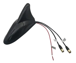 Fabrika doğrudan satış araba evrensel shark fin anten özel konektör