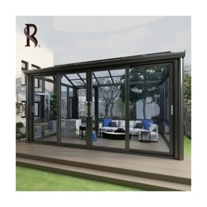 Villas en verre isolées <span class=keywords><strong>4</strong></span> saisons Rising American Outdoor, véranda commerciale, <span class=keywords><strong>solarium</strong></span> en aluminium avec <span class=keywords><strong>prix</strong></span> d'usine - Product Image 2
