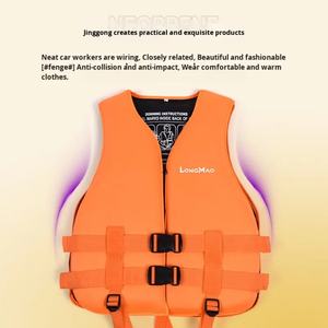 Factory Direct Customizable Large Adult Portable Oxford Fabric <b>Life</b> <b>Vest</b> Free Inflation for Outdoor Activities Fishing - Product Image 4