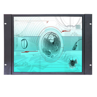 Fabrik 19 Zoll 5:4 1280*1024 Outdoor 1000 Nits Industrie-Panel Open Frame Monitor Ohne Signal-Schneeflocken-Effekt LCD-Display BNC AV