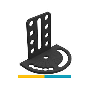 SteelPlus-SteelEco GPPH 180x260x225mm transportador para diestros, 12mm de grosor, agujeros de 16mm - Product Image 1