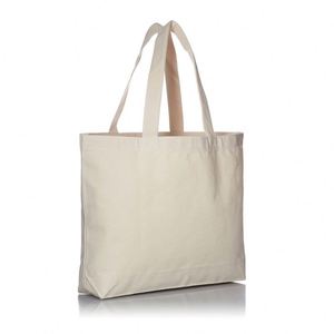 Bolsas de Compras de Lona Reutilizables Baratas, Plegables, de Algodón, para Mujer, con Logotipo Personalizado, al por Mayor - Product Image 2