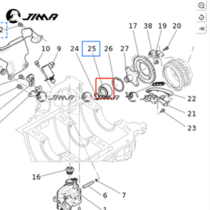 Cuscinetto Auto per <span class=keywords><strong>Ferrari</strong></span> 488 458 F8 Tributo Portofino GTC4Lusso T California T OEM 247049 - Product Image 2
