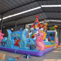 Château gonflable d'intérieur pour enfants avec toboggan Château gonflable et équipement d'amusement intérieur pour enfants
