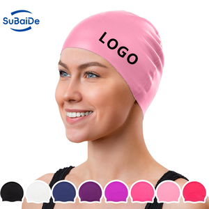 Bonnets <span class=keywords><strong>de</strong></span> bain en silicone amusants et originaux avec logo personnalisé du fabricant pour <span class=keywords><strong>piscine</strong></span> - Product Image 4