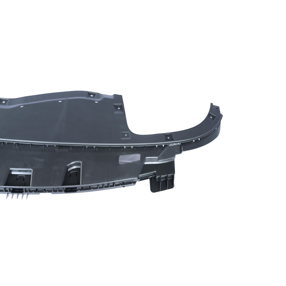 New Condition Black Front Bumper Spoiler Screw-On Accessory for ID.4 X Electric Vehicles 2020-2024 Oil Parts Image 4