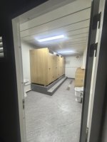 Bâtiment de bureaux préfabriqué en conteneurs d'acier modulaires, hébergement, maison en conteneurs moderne, maisons préfabriquées
