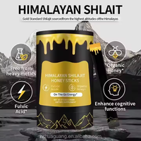 Bâtonnets de miel de Shilajit de l'Himalaya en marque privée |   Soutien Portable pour l'Énergie et la Vitalité