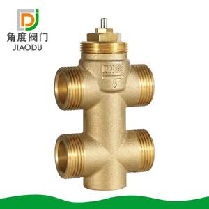 Válvula de Cierre de Control de Temperatura de Cuatro Vías con Rosca Macho, Exclusiva para Ventiladores de Bobina, Directo de Fábrica Yuhuan - Product Image 4