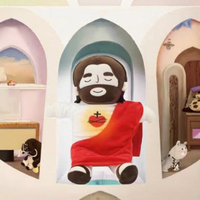 Peluche Ours Super Douce Respirante avec Sons Apaisants et Lumières, Lavable, pour Filles et Garçons, Aide à Dormir et Contre le Ronflement