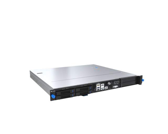 1U Short Depth Edge Server NE3160G7 Single Intel Xeon PCIe4.0 Wall Mount 5G Industrial AI Computing Rack SSD