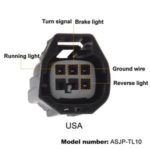 Clignotant arrière avec <span class=keywords><strong>LED</strong></span> pour Jeep Wrangler JK, 30W, <span class=keywords><strong>feu</strong></span> <span class=keywords><strong>de</strong></span> stop pour voitures, fournitures d'usine - Product Image 3