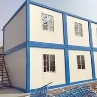 Maison de conteneur personnalisée en acier à panneau sandwich de nouvelle génération, cadre de conteneur à construction rapide, fourgon de conteneur