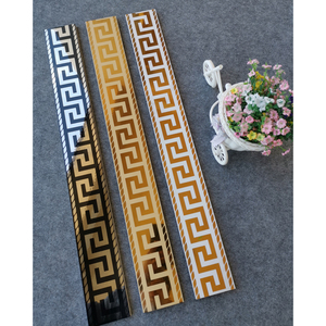 Ma-rốc Medusa sang trọng ưa thích thiết kế sàn trang trí vàng Sứ gốm biên giới gạch - Product Image 4