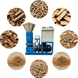 Broyeur de déchets de vignobles 15KW CE avec roulement pour la transformation interdite de sciure de <span class=keywords><strong>bois</strong></span> et de tiges de vigne en granulés de biomasse - Product Image 1