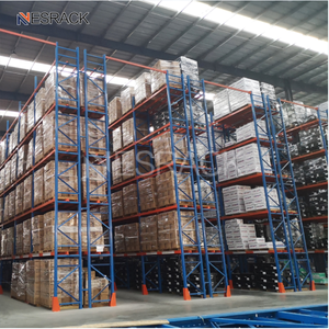 العثور على أيقونة مماثلة للخدمة الشاقة رف منصة تحميل صناعي عميق واحد رف تخزين فولاذي مستودع معدني فان - Product Image 3