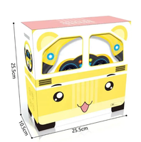 BJQ Voiture-Jouet en Plastique Électrique de Simulation de Conduite avec Volant, Jouet Éducatif pour Bébé et Enfants