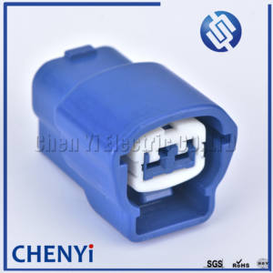 蓝色2针Rs 090系列母 (2.2) 汽车外壳插头塑料防水接线连接器6189-0777 - Product Image 4