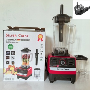 Mixeur Commercial 8-en-1 de 4L en Acier Inoxydable, Broyeur à Glace, Hachoir à Viande, Robot Culinaire Domestique pour Jus et Smoothies - Product Image 5