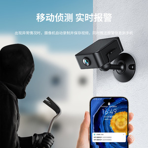 <b>Wireless</b> Wifi <b>Camera</b> Indoor Home <b>Security</b> With Motion Detection Alarm Cloud Storage Tuya App 5M Night Vision F2.0 Lens - Product Image 4