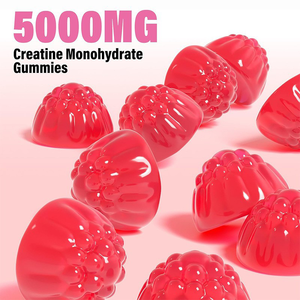 Suplementos Alimenticios Sin Azúcar, Veganos, Gomitas para el Crecimiento Muscular, Dulces Suaves, Gomitas de Monohidrato de Creatina para Mujeres - Product Image 2